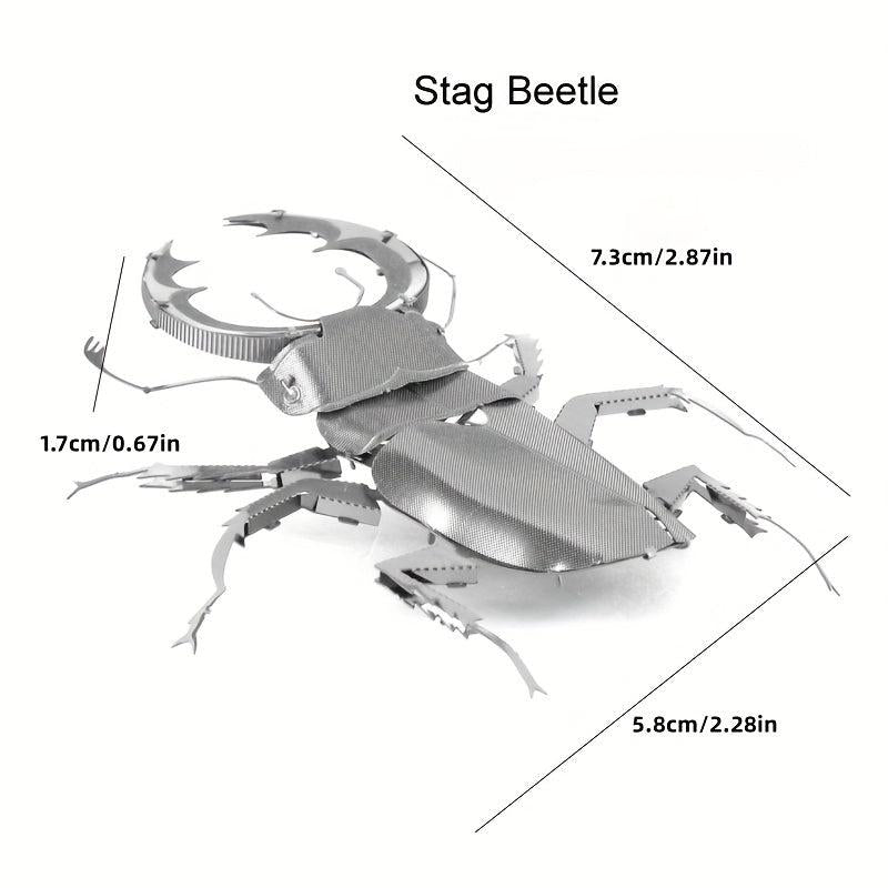 3D Metal Puzzle Insect Series - Butterfly Dragonfly Scorpion Mantis Spider