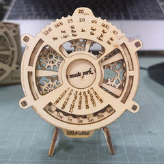 Wooden Perpetual Calendar 3D Puzzle