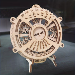 Wooden Perpetual Calendar 3D Puzzle