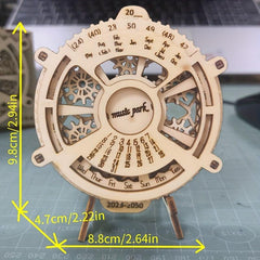 Wooden Perpetual Calendar 3D Puzzle