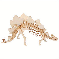 Dino Skeleton 3D Jigsaw Puzzle Educational Spelling Toy