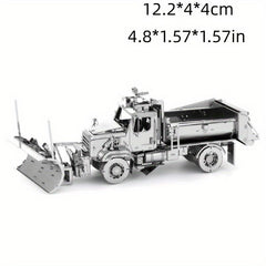 Metal Toy Car Model 3D Puzzle Truck Game