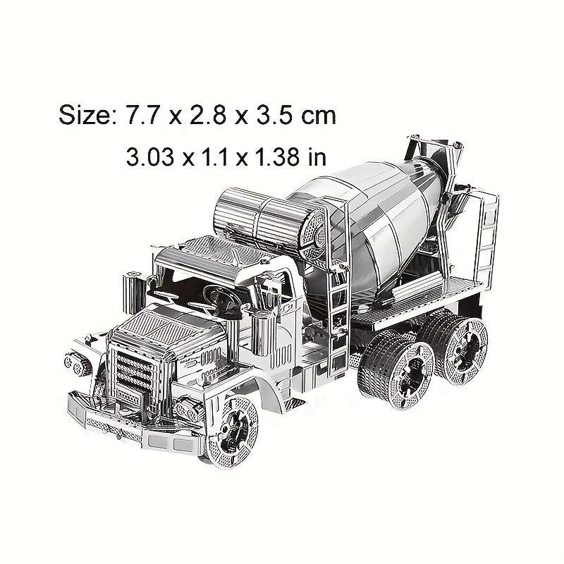 Metal Toy Car Model 3D Puzzle Truck Game