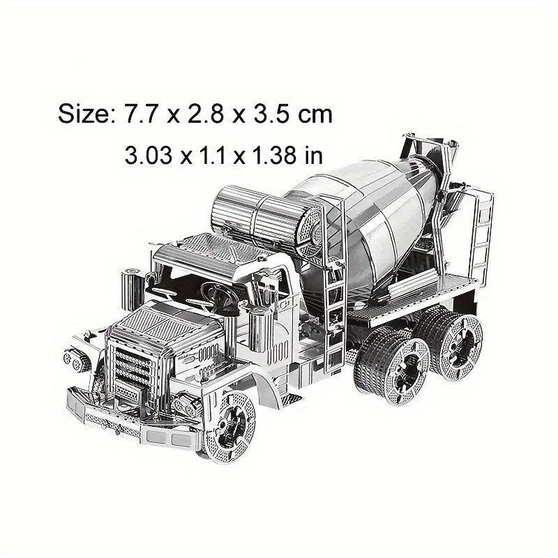 Metal Toy Car Model 3D Puzzle Truck Game