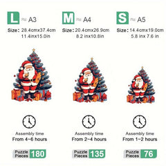 Christmas Animal Puzzle For Adults - Difficult Intelligence Toy