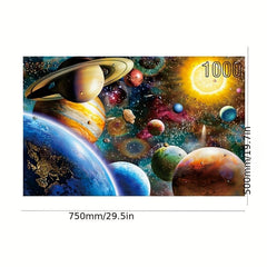 1000-Piece Space Puzzle for Kids & Adults, Educational Toy
