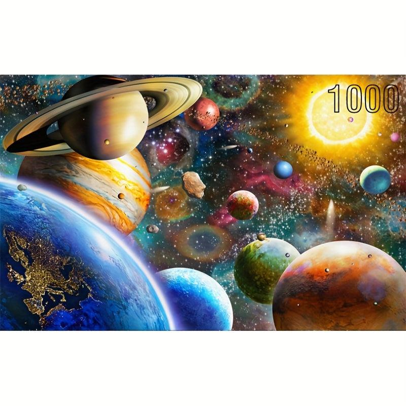 1000-Piece Space Puzzle for Kids & Adults, Educational Toy