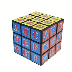 Kids Intelligence Magic Cube Toy Number Letter Smooth Cube Small Gift
