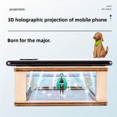 DIY 3D Holographic Projector Educational Toy for Kids