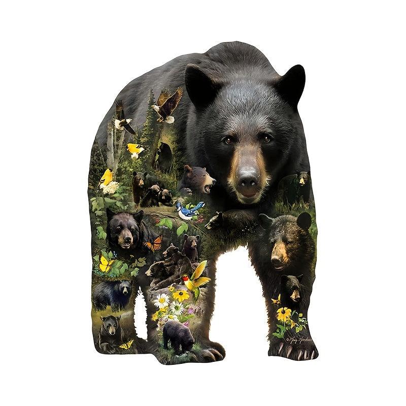 Challenging Bear Homeland Alien Animal Jigsaw Puzzle for Adults