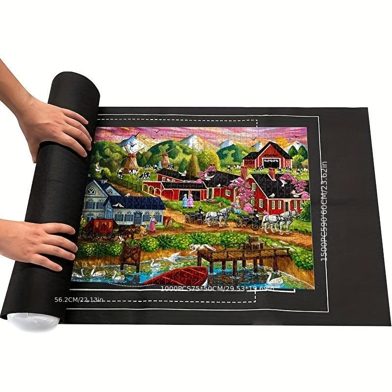 1500 Pieces Puzzle Pads Set Storage Puzzle Saver Non Slip Portable