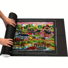 1500 Pieces Puzzle Pads Set Storage Puzzle Saver Non Slip Portable