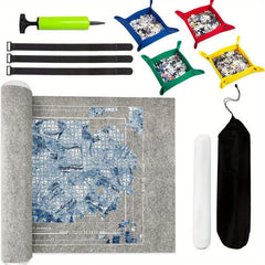 1500 Pieces Puzzle Pads Set Storage Puzzle Saver Non Slip Portable