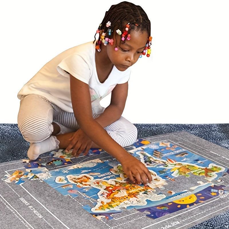 1500 Pieces Puzzle Pads Set Storage Puzzle Saver Non Slip Portable