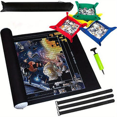 1500 Pieces Puzzle Pads Set Storage Puzzle Saver Non Slip Portable