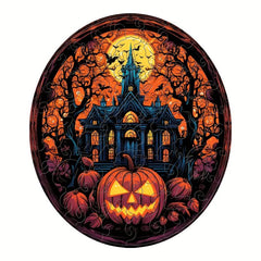 Halloween Bat Pumpkin Theme Wooden Jigsaw Puzzles