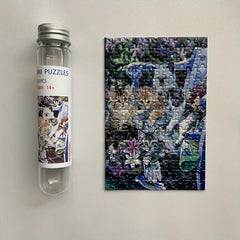 Mini Test Tube Puzzle Stress Relief Toy 150 Pieces