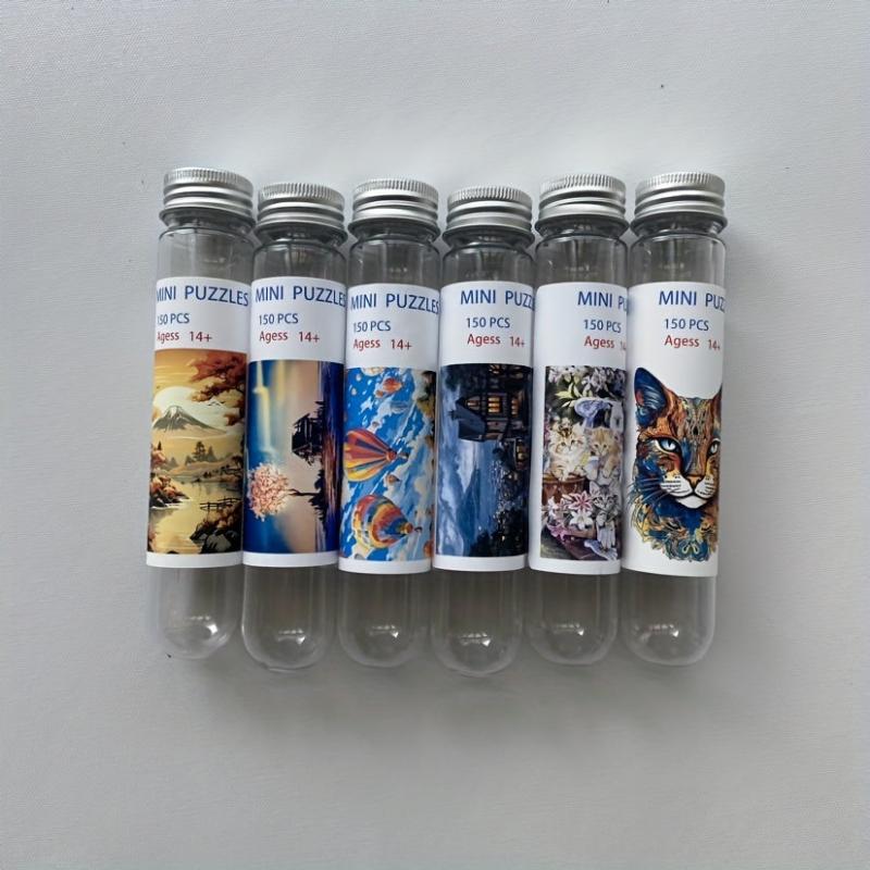 Mini Test Tube Puzzle Stress Relief Toy 150 Pieces