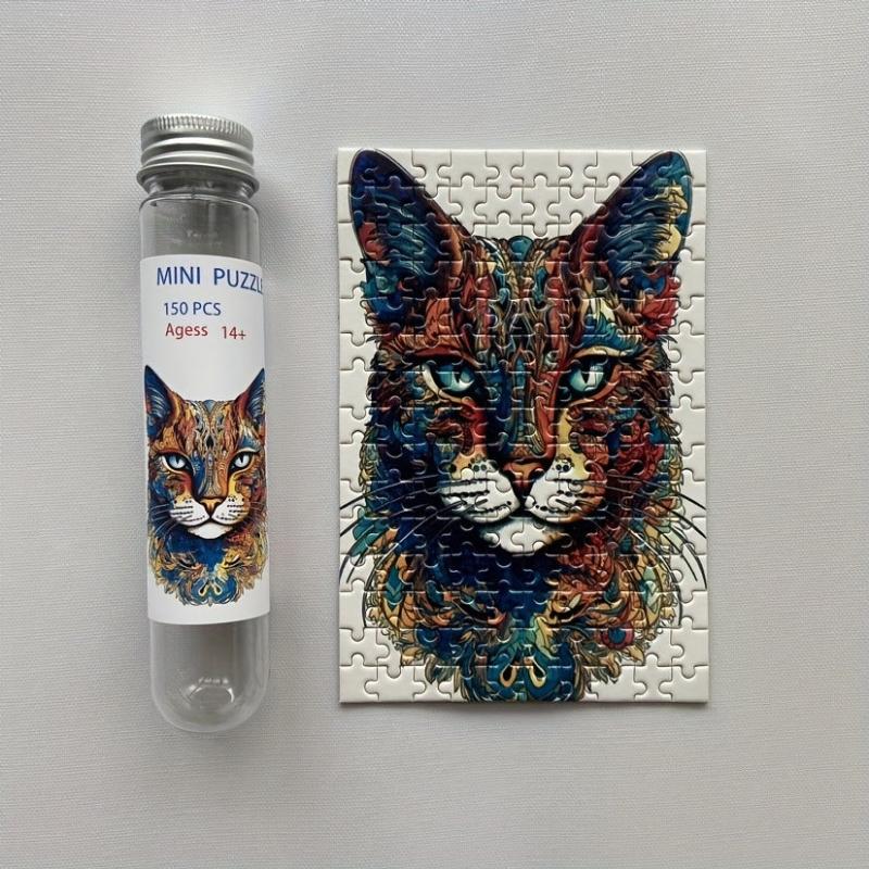 Mini Test Tube Puzzle Stress Relief Toy 150 Pieces