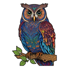 Owl Wooden Puzzle High Difficulty Challenging Gift Pack