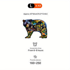 Challenging Bear-Infested Jigsaw Puzzle for Adults