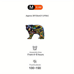Challenging Bear-Infested Jigsaw Puzzle for Adults