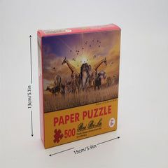 500-Piece Jigsaw Puzzle Games for Meditation & Creativity
