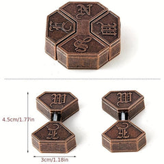 4pcs IQ Test Jigsaw Puzzle Mind Games Kids Adults Party Favors Challenge
