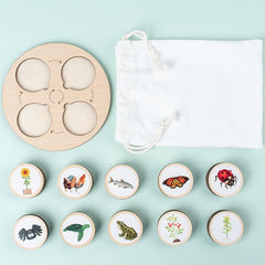 Life Cycle Board Montessori Kit for Kids