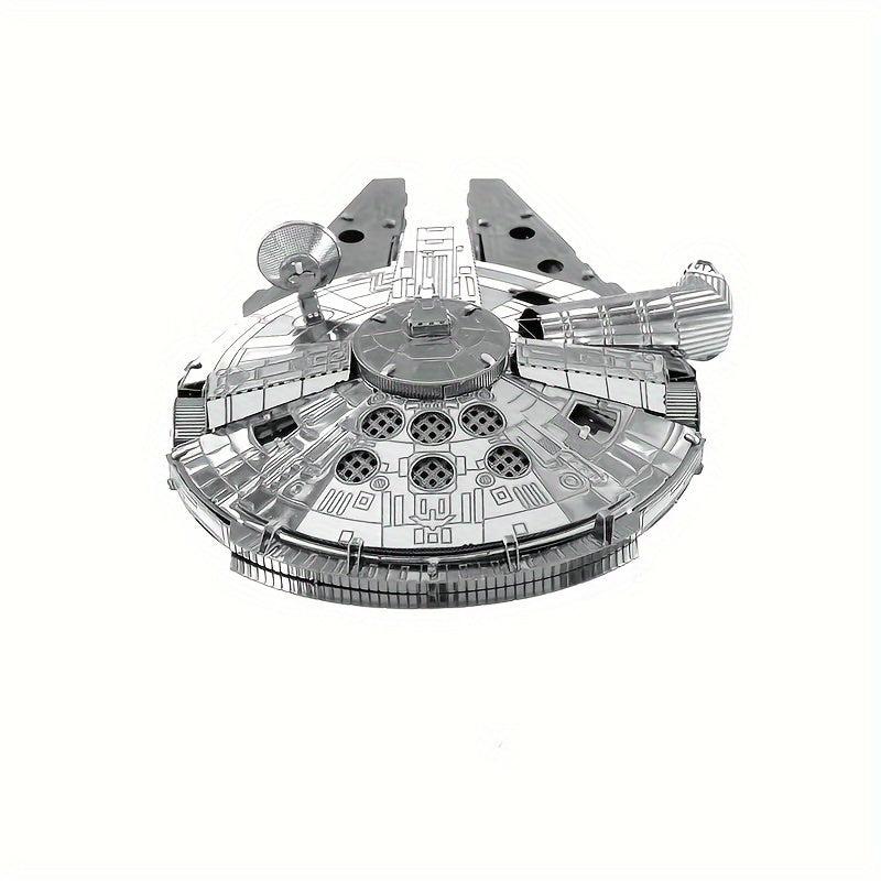 Metal Toy Spaceship Model 3D Puzzle Aviation Aircraft Model