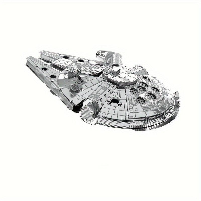 Metal Toy Spaceship Model 3D Puzzle Aviation Aircraft Model