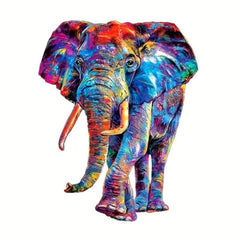 Elephant Wooden Puzzle for Adults and Kids