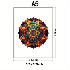 Flower Wood Jigsaw Puzzle Animals Shaped Gift