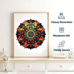 Flower Wood Jigsaw Puzzle Animals Shaped Gift