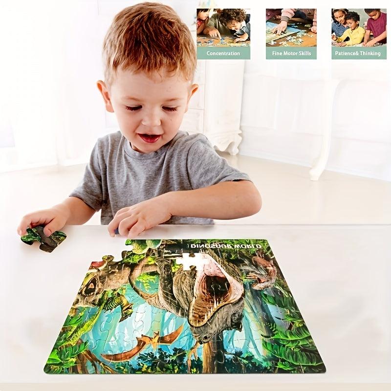 Children's Dinosaur Puzzle Boy Toy Early Education