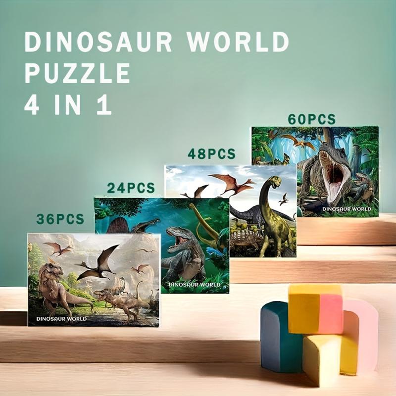 Children's Dinosaur Puzzle Boy Toy Early Education