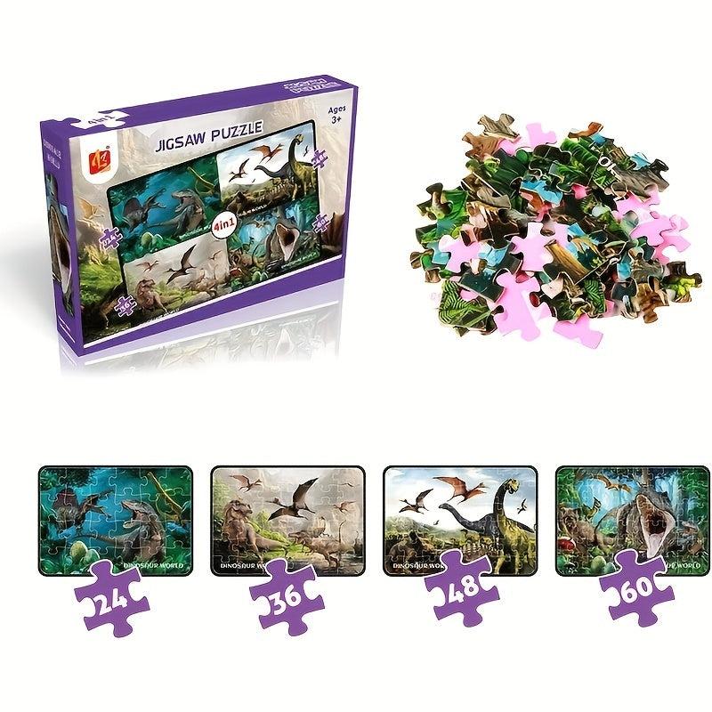 Children's Dinosaur Puzzle Boy Toy Early Education