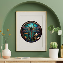 Dragonfly Window Wooden Puzzle for Advanced Players