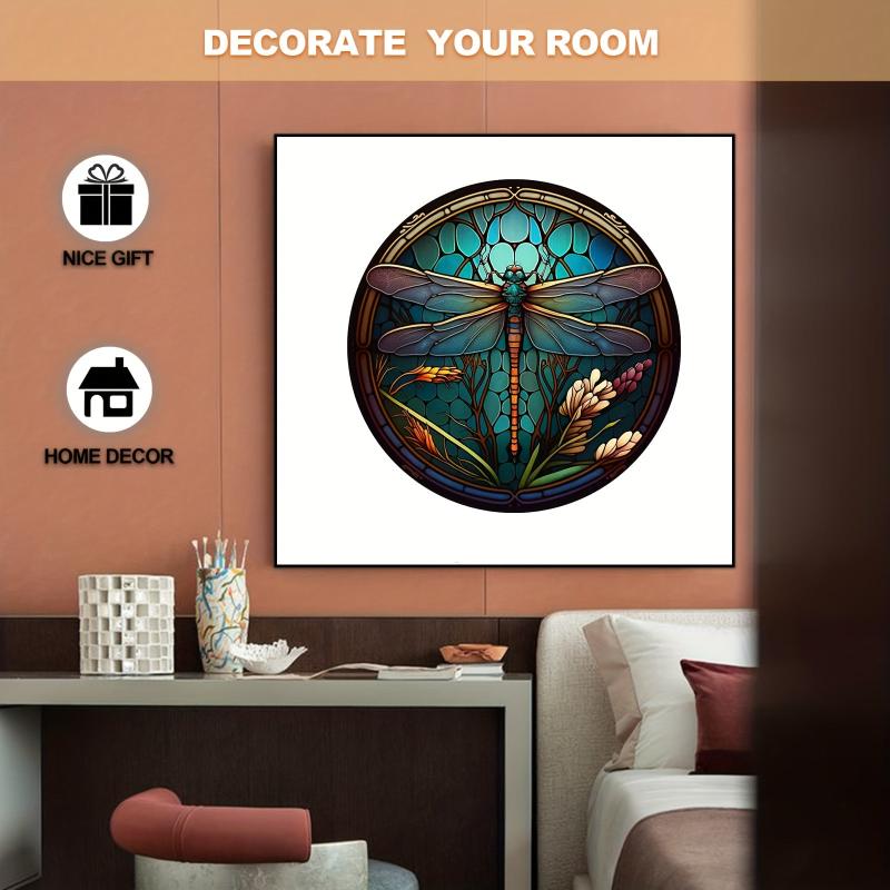 Dragonfly Window Wooden Puzzle for Advanced Players
