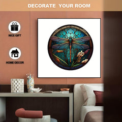 Dragonfly Window Wooden Puzzle for Advanced Players