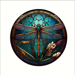 Dragonfly Window Wooden Puzzle for Advanced Players