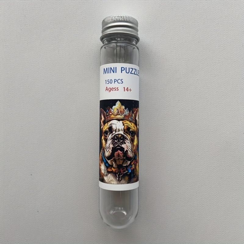 150pcs Mini Test Tube Puzzle Painting Jigsaw Toy