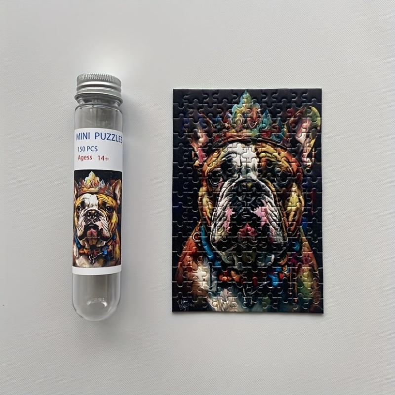 150pcs Mini Test Tube Puzzle Painting Jigsaw Toy