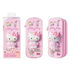 3D Cartoon Kitten Pen Case Large Capacity Pencil Box