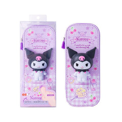 3D Cartoon Kitten Pen Case Large Capacity Pencil Box