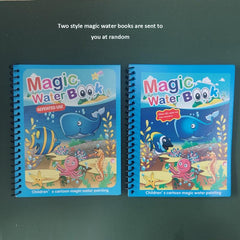 Kids Magic Water Painting Book With Pen