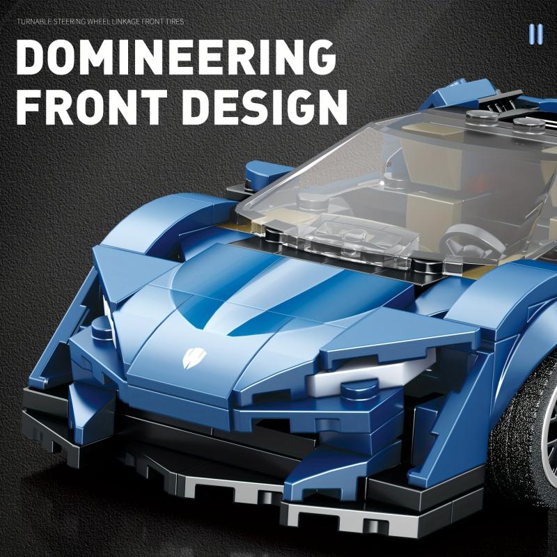 DIY Car Model Building Blocks 3D Puzzle Toy Car Ornaments
