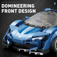 DIY Car Model Building Blocks 3D Puzzle Toy Car Ornaments