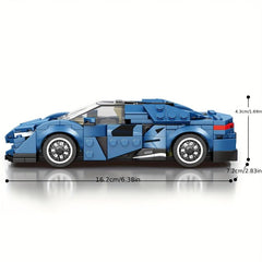 DIY Car Model Building Blocks 3D Puzzle Toy Car Ornaments
