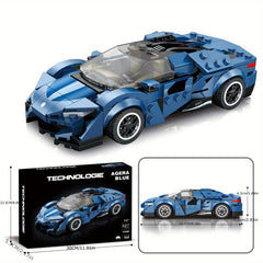 DIY Car Model Building Blocks 3D Puzzle Toy Car Ornaments